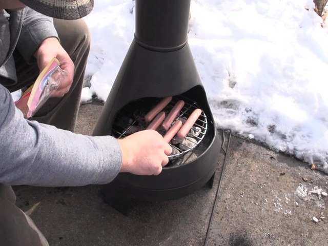 Guide Gear® Chiminea / Grill - image 6 from the video